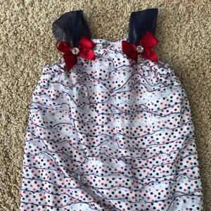 Little Lass Americana Romper